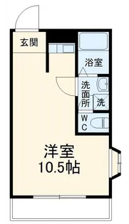 アンフィニ幸田【2階】の間取り