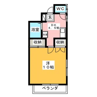 カーサシオン【2階】の間取り