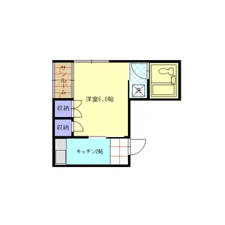 フィオレンテ【1階】の間取り