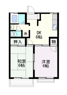 スタインハイム【2階】の間取り
