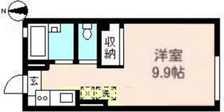 クオーレ玉川学園I【2階】の間取り