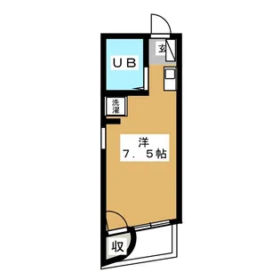 サニーサイド弐番館【4階】の間取り