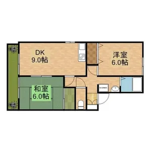 ハイツエンブレム【2階】の間取り