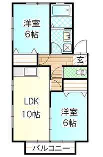 プランデスポワール【1階】の間取り