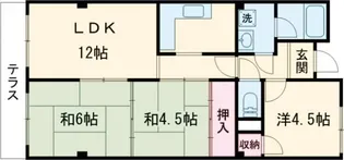 アーバン・アネックス【1階】の間取り