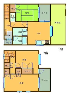 プロムナード東山の間取り