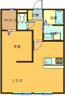 ルミナス【1階】の間取り