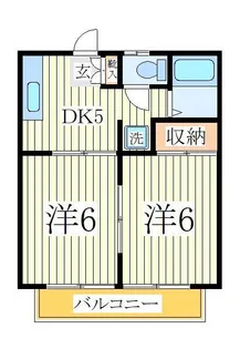 グランドハイツコタケ【2階】の間取り