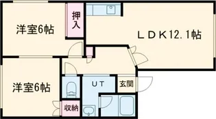 ナシラ・ライズ【2階】の間取り