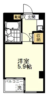 武蔵ビル【3階】の間取り