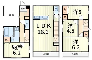 Kolet葛飾東水元【1階】の間取り