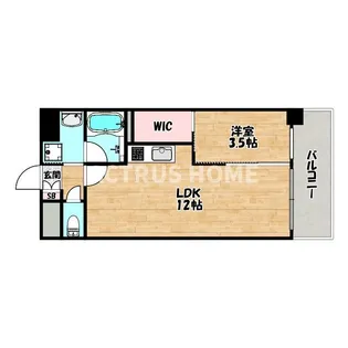 大阪府大阪市阿倍野区松崎町2【マンション】の間取り