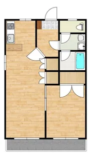カサデコリーナ【2階】の間取り