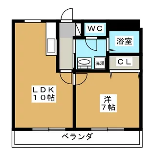 グランシャリオ【2階】の間取り