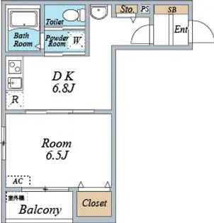 神奈川県海老名市東柏ケ谷4【アパート】の間取り