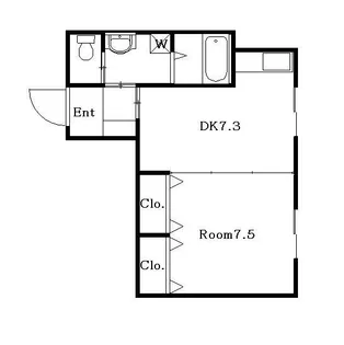 第11森谷ビル【5階】の間取り
