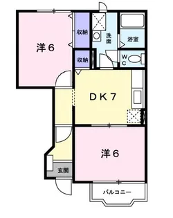 エトワール・M II【1階】の間取り