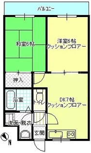 神奈川県横浜市鶴見区寺谷2【マンション】の間取り