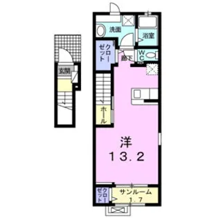 フォレストヒル【2階】の間取り