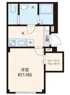 本駒込ウエスト【2階】の間取り