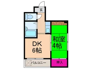 三国鈴木ビル【3階】の間取り