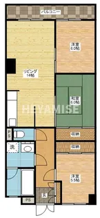 第三千秀ビル【3階】の間取り