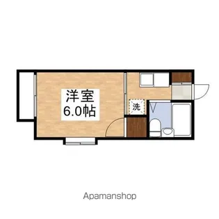 東京都府中市武蔵台3【アパート】の間取り