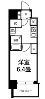 大阪府大阪市大正区三軒家東1【マンション】の間取り