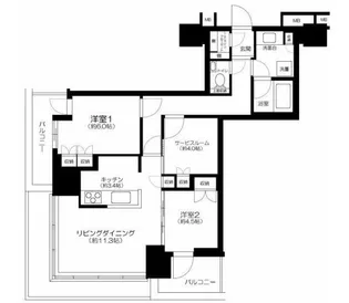 東京都台東区西浅草3【マンション】の間取り