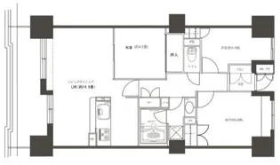 神奈川県横浜市西区平沼1【マンション】の間取り