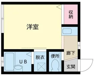 M・Cコーポ梅島【1階】の間取り