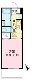 FAIRFIELD COTTAGE【3階】の間取り