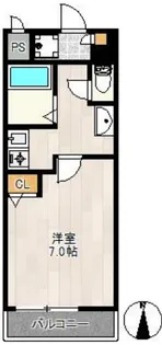 大阪府大阪市都島区東野田町4【マンション】の間取り