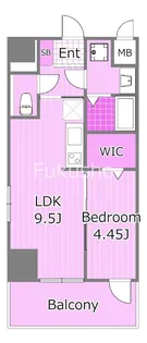 グランクラブ【4階】の間取り
