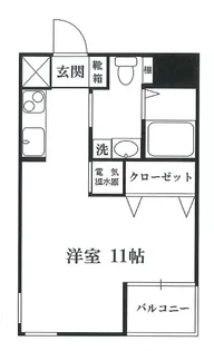 プラシードアープ【8階】の間取り