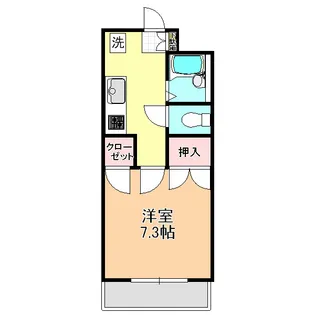 メゾン・グリンパーク【2階】の間取り