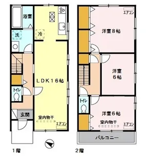 埼玉県さいたま市緑区大字中尾【一戸建】の間取り