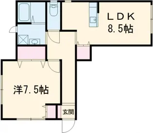 PATIO【1階】の間取り