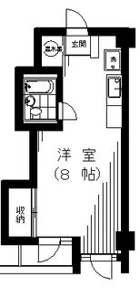 東京都渋谷区松濤2【マンション】の間取り