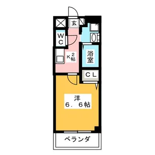 和 NAGOMI【3階】の間取り