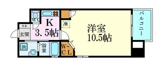 パークフラッツ土橋【12階】の間取り