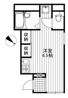 東京都世田谷区若林5【アパート】の間取り