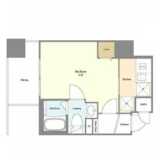 HY’s 品川南大井【8階】の間取り