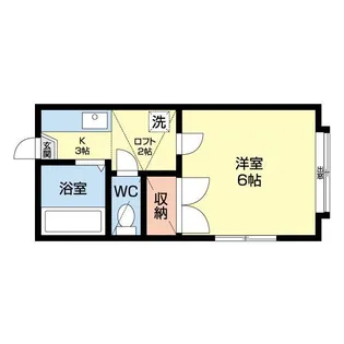 トピア仁井田【2階】の間取り