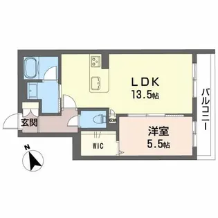 La bonne chance【1階】の間取り