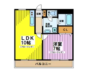 グランシャリオ【1階】の間取り