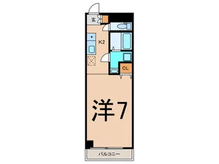 エヴァーグラス旭川【2階】の間取り