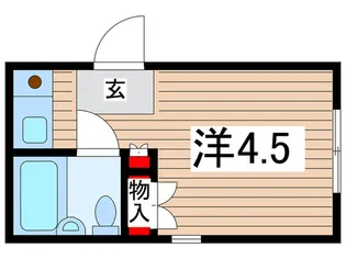 ハイミッシュ日吉【2階】の間取り