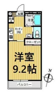 クレセント21【3階】の間取り