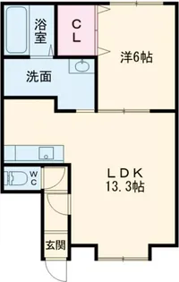 サンピラー【2階】の間取り